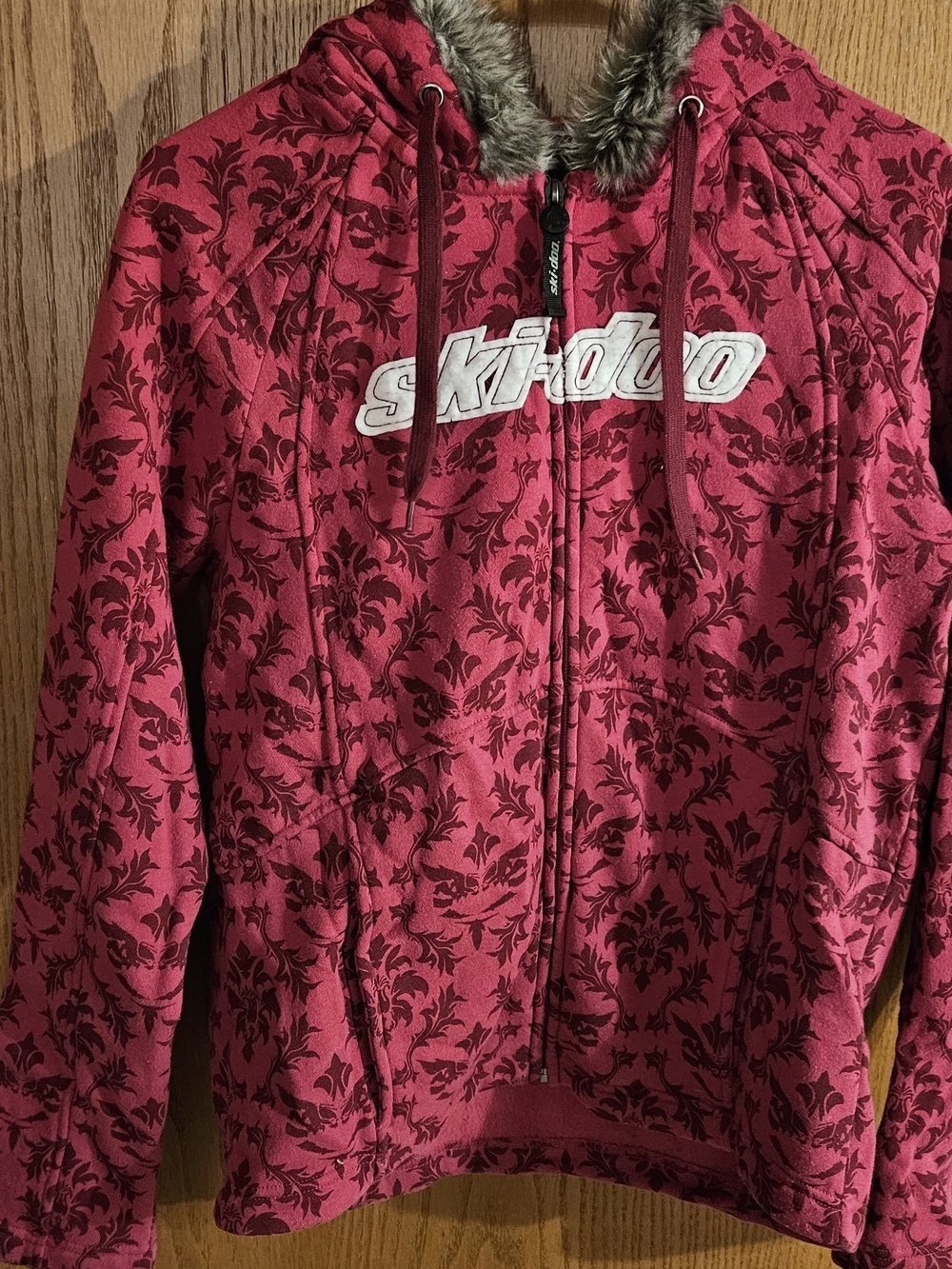 Ski Doo Zip Up Hoodie Large